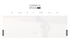 Desktop Screenshot of cornelia-ritzke.com